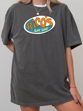 Hannah Montana Tee, Rico's Surf Shop Logo, Magic Kingdom Disneyland Gift, Re 261
